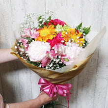 画像をギャラリービューアに読み込む, HB-01 花束ブーケタイプ(S)季節のお花(ミックス)