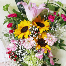 画像をギャラリービューアに読み込む, HB-03 花束ワンサイド(S)季節のお花(ミックス)